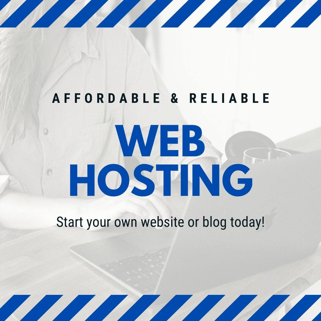 Web hosting service ad