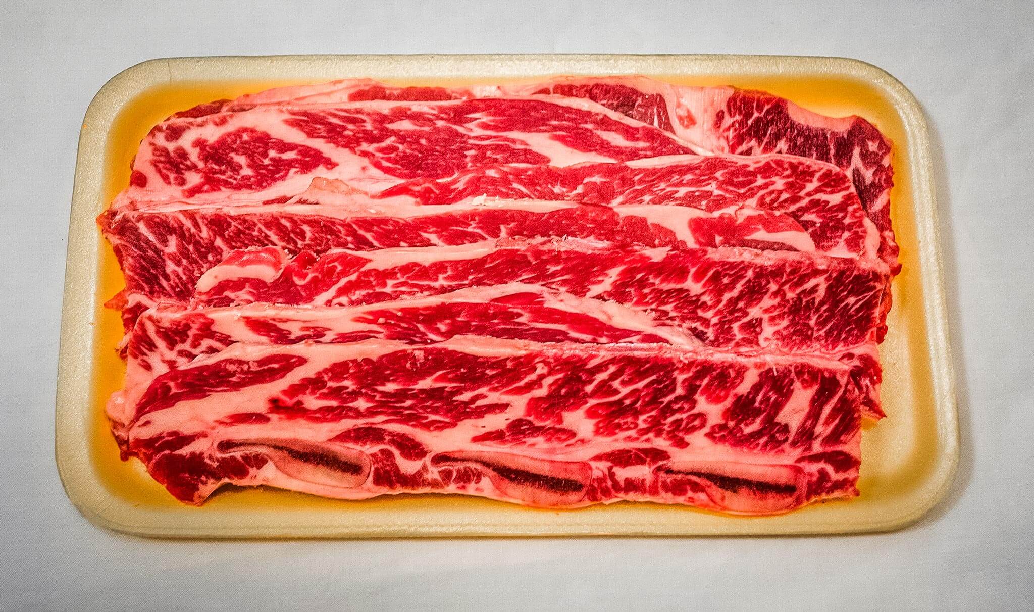 Korean-style beef short ribs